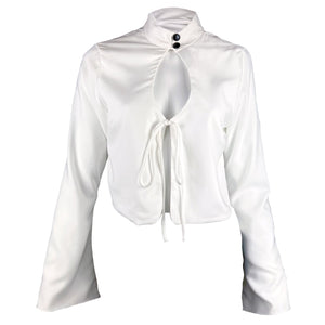 Cowgirl Clue blouse - Off-White blouse SALE