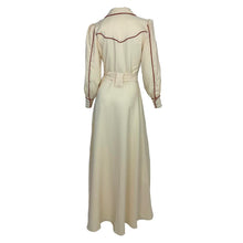Load image into Gallery viewer, Cowboy’s Tears dress - Cream &amp; Caramel SALE