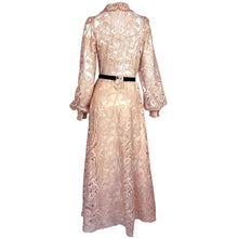 Load image into Gallery viewer, Cowboy’s Tears Dress - Rosé lace