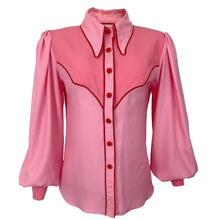 Load image into Gallery viewer, Anytime, Cowboy Blouse - Pink available now