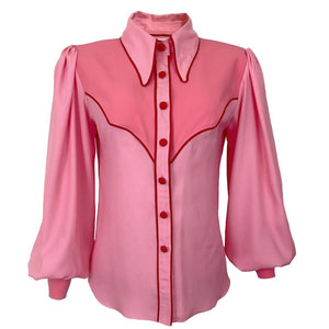 Anytime, Cowboy Blouse - Pink available now