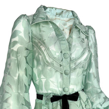 Load image into Gallery viewer, Cowboy’s Tears Dress - Aqua Green devoré