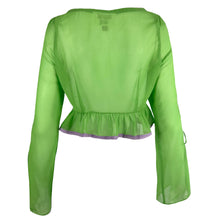 Load image into Gallery viewer, Virgínia Plain Top - Green