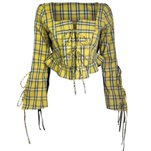 Load image into Gallery viewer, Virgínia Plain Top - Yellow