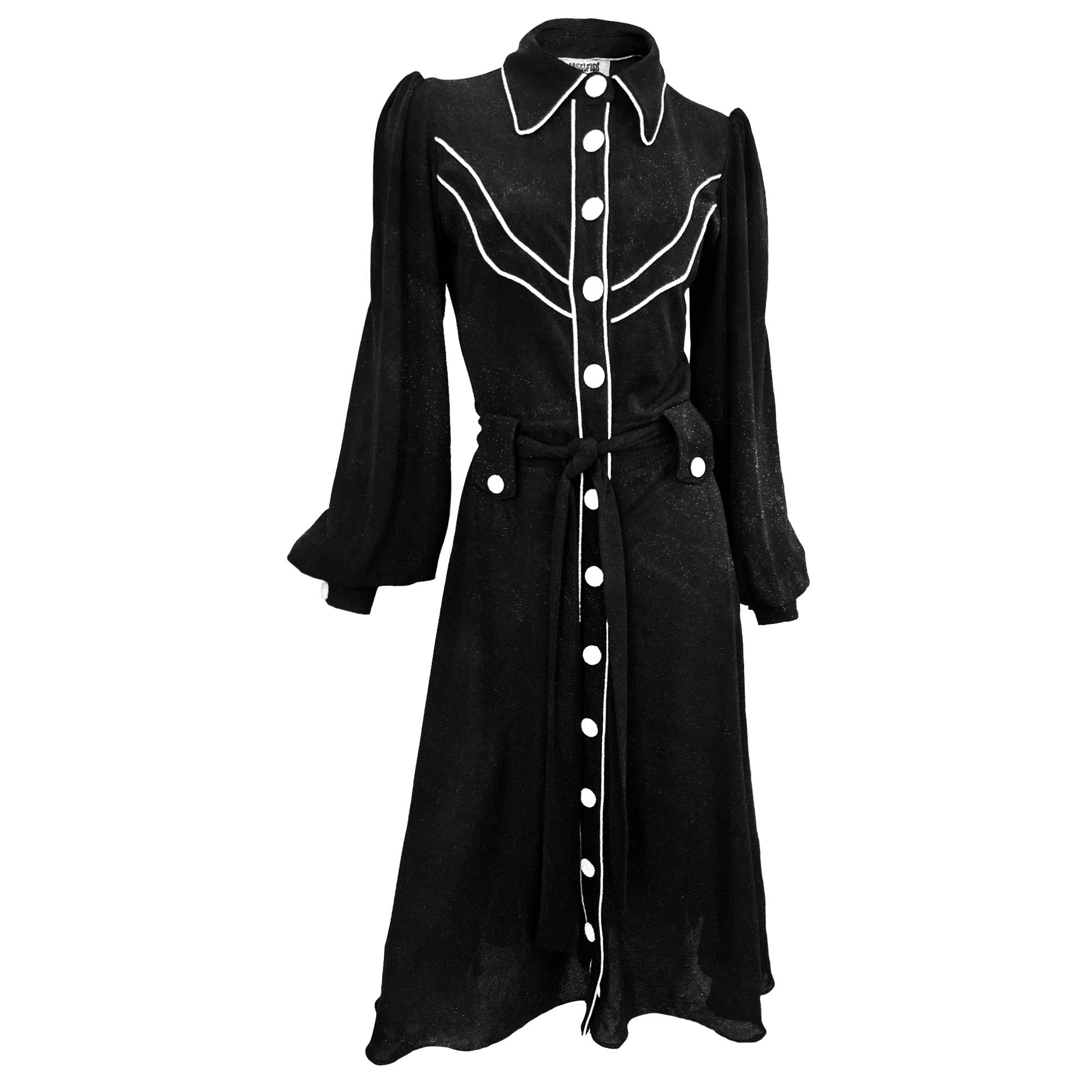 knee length dresses for ladies Midi Cowboy's Tears Dress
