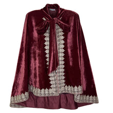 Load image into Gallery viewer, Baby Lou Cape - Burgundy