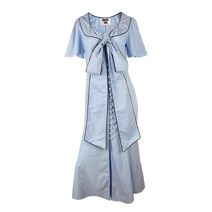 Cry Baby dress - Blue Striped