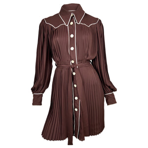 Mini Cowgirl Blues - Chocolate Brown