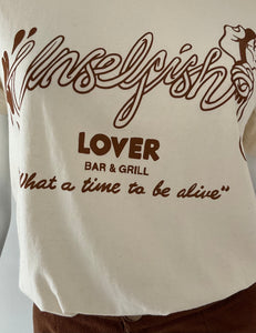 Unselfish Lover Bar & Grill T-shirt