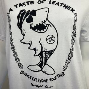 A TASTE OF LEATHER t-shirt