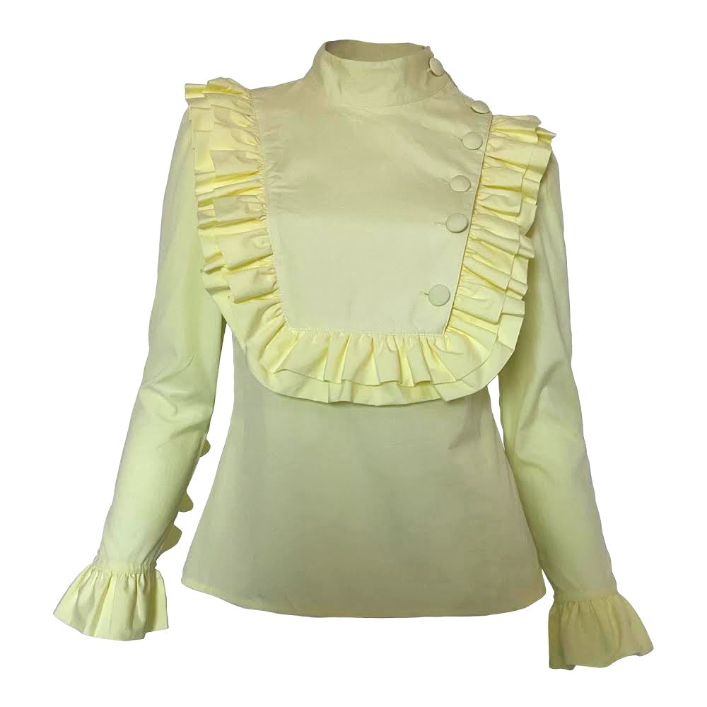 Zuzu Angel blouse - pastel yellow