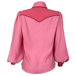 Anytime, Cowboy Blouse - Pink